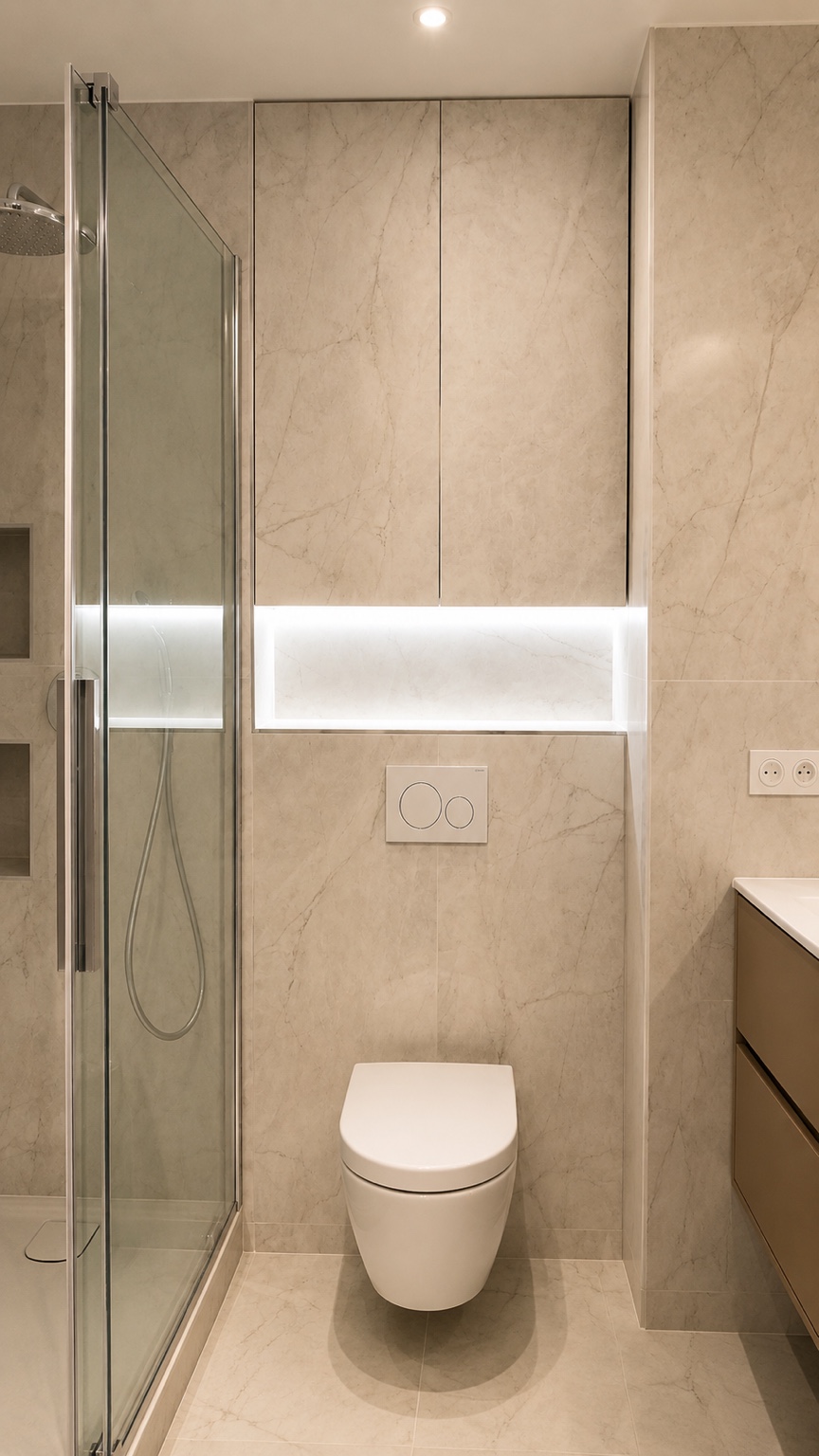 Salle de bains Solutek après rénovation